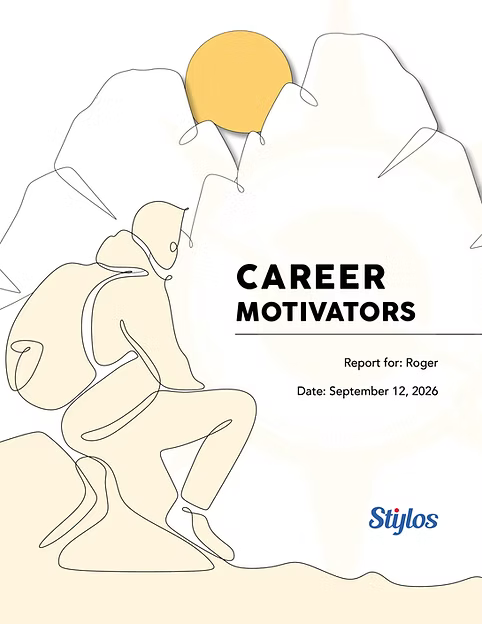 Stylos Career Motivators report